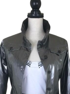 Nevada Charcoal Gray Jacket. Girl Sz S/P (7/8)